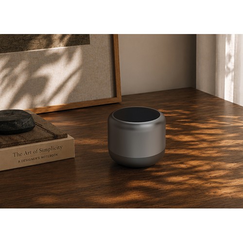 gray Altavoz Peblo RCS con batería extraíble 3W