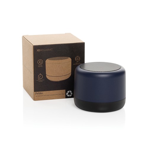blue Altavoz Peblo RCS con batería extraíble 3W