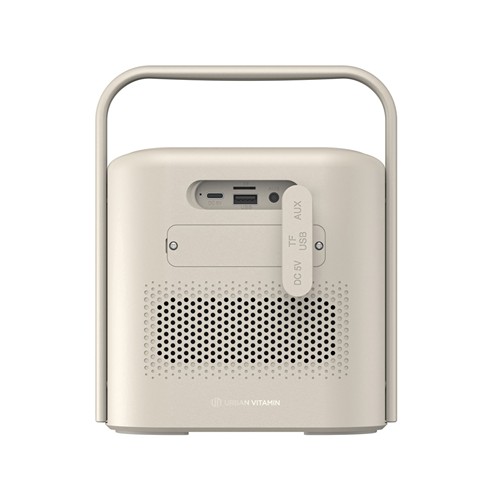beis Altavoz Urban Vitamin Newark RCS 10W con batería extraíble