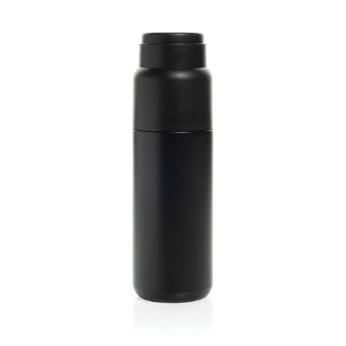 black Termo reciclado Thermocup RCS con taza de 500 ml