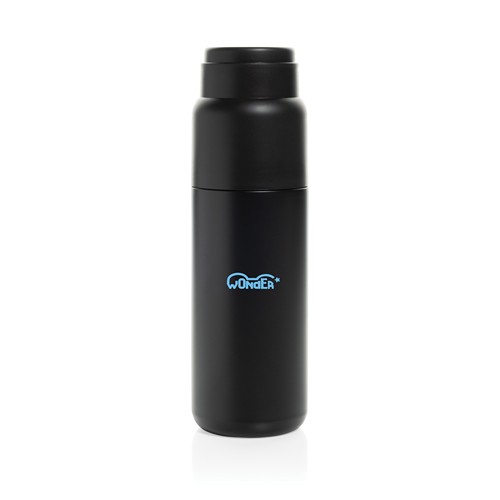 black Termo reciclado Thermocup RCS con taza de 500 ml