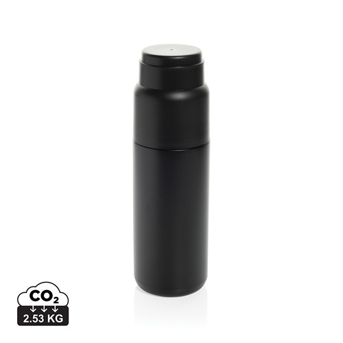 black Termo reciclado Thermocup RCS con taza de 500 ml