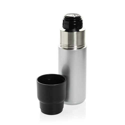 plateado Termo reciclado Thermocup RCS con taza de 500 ml