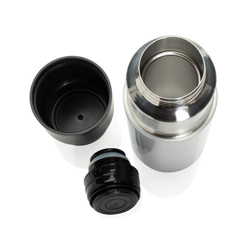 plateado Termo reciclado Thermocup RCS con taza de 500 ml