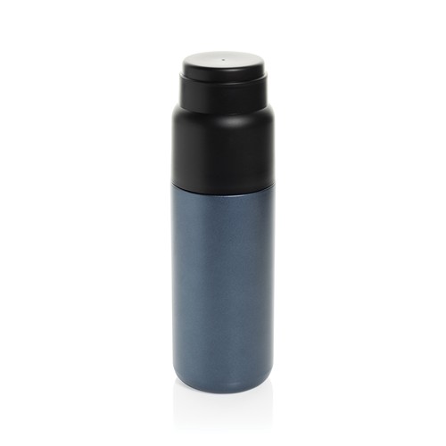 azul marino Termo reciclado Thermocup RCS con taza de 500 ml