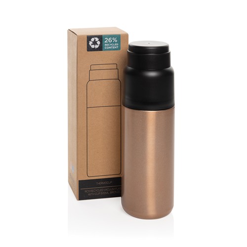 bronce Termo reciclado Thermocup RCS con taza de 500 ml