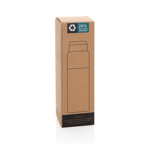 bronce Termo reciclado Thermocup RCS con taza de 500 ml