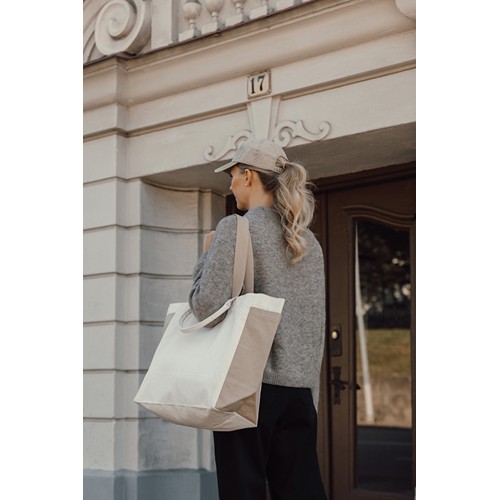 Sac shopping en toile recyclée 400 g/m² BEAU AWARE™ thumbnail 7