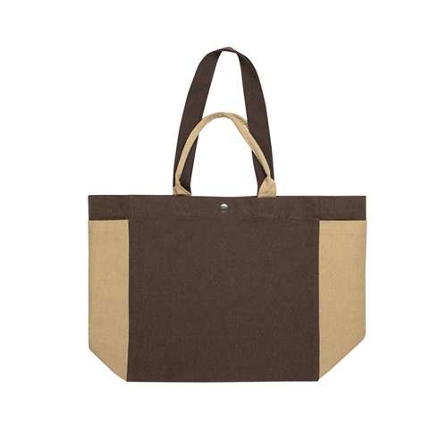 marrón Bolsa de compra BEAU AWARE™ de lona reciclada 400 g/m²
