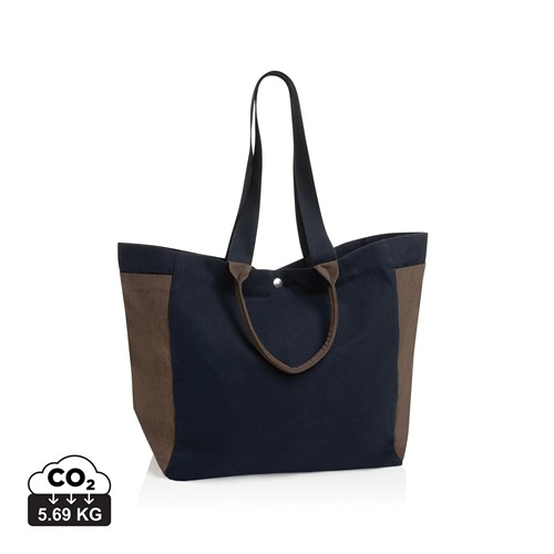 BOLSA DE COMPRA BEAU AWARE™ DE LONA RECICLADA 400 G/M²