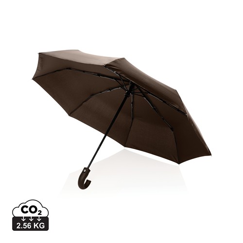 marrón Paraguas KENTO URBAN AWARE™ 190T RPET de 21'' automático.