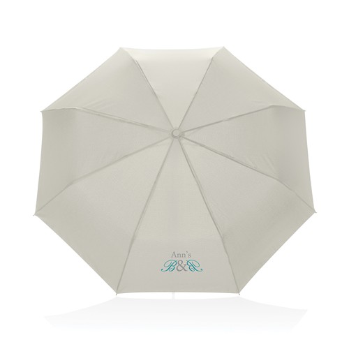 beis Paraguas KENTO URBAN AWARE™ 190T RPET de 21'' automático.