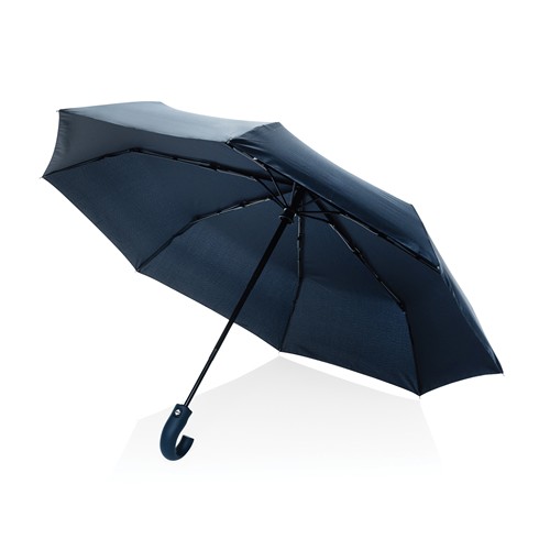 azul marino Paraguas KENTO URBAN AWARE™ 190T RPET de 21'' automático.