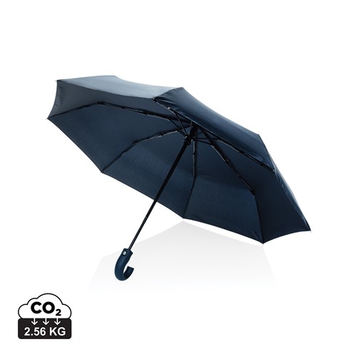 azul marino Paraguas KENTO URBAN AWARE™ 190T RPET de 21'' automático.