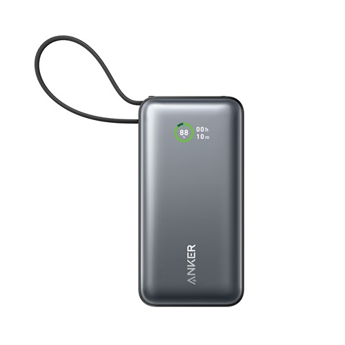 Powerbank 30W avec câble USB-C intégré Anker Nano - 4