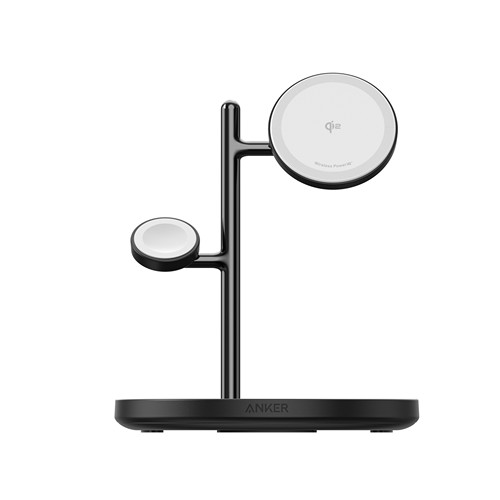 Support de recharge sans fil 3-en-1 Anker MagGo - 2