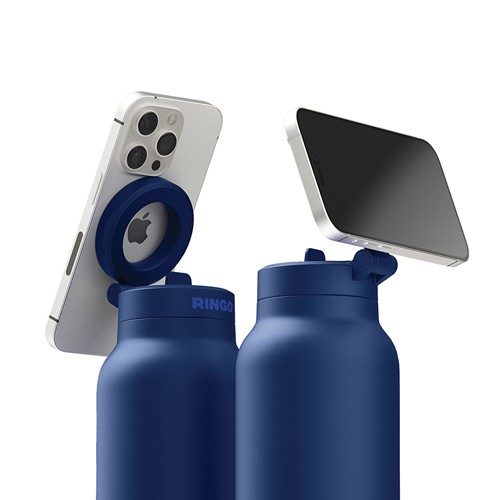 Botella de agua RINGO Pro MagSafe® anillo magnético 710 ml