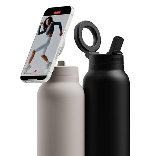 Botella de agua RINGO Pro MagSafe® anillo magnético 710 ml