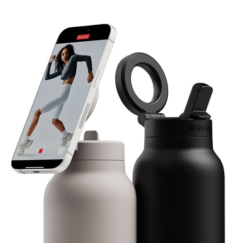 Botella de agua RINGO Pro MagSafe® anillo magnético 710 ml
