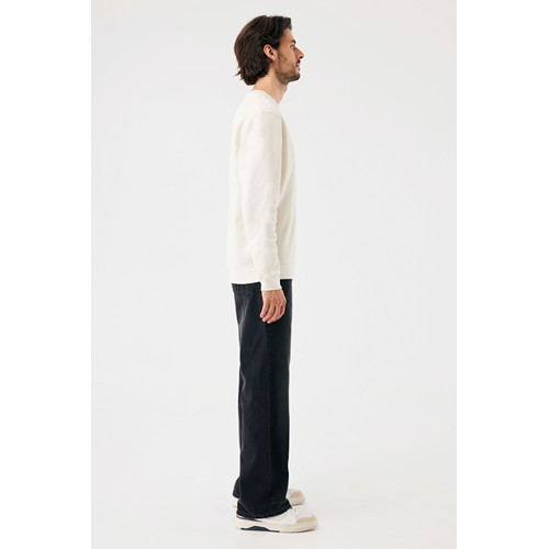 natural Sudadera de cuello redondo de algodón reciclado Torla IQONIQ