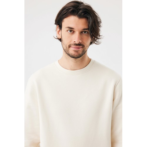 natural Sudadera de cuello redondo de algodón reciclado Torla IQONIQ