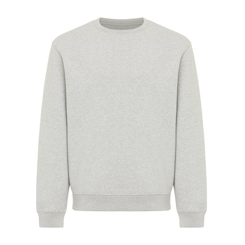 moteado gris claro Sudadera de cuello redondo de algodón reciclado Torla IQONIQ