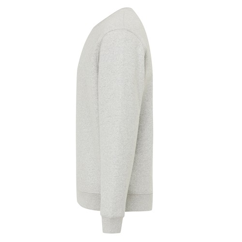 moteado gris claro Sudadera de cuello redondo de algodón reciclado Torla IQONIQ