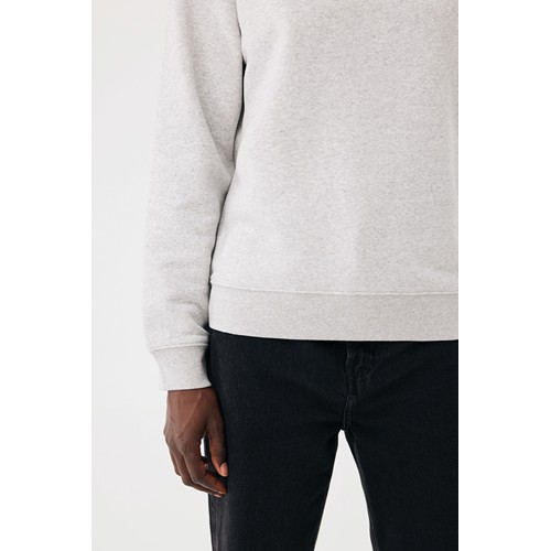 moteado gris claro Sudadera de cuello redondo de algodón reciclado Torla IQONIQ