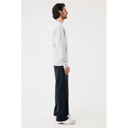 moteado gris claro Sudadera de cuello redondo de algodón reciclado Torla IQONIQ