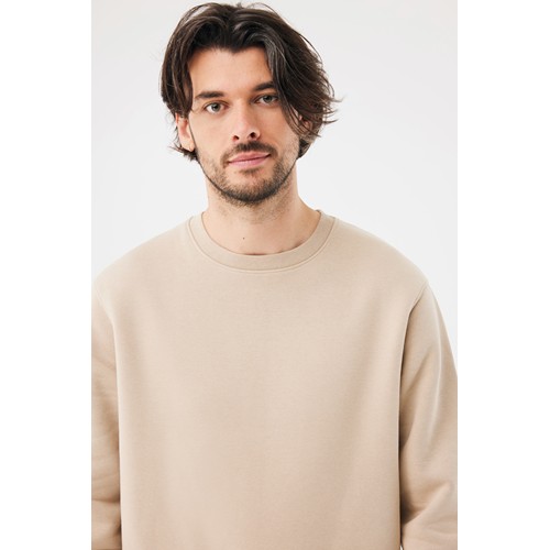 arena Sudadera de cuello redondo de algodón reciclado Torla IQONIQ