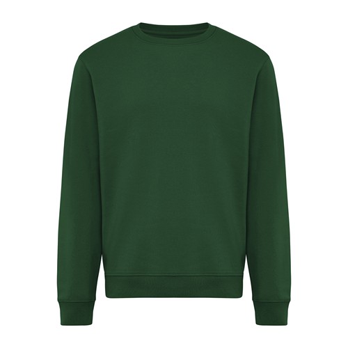 verde bosque Sudadera de cuello redondo de algodón reciclado Torla IQONIQ