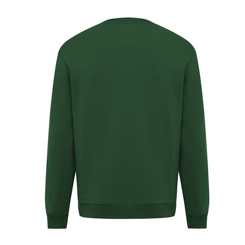 verde bosque Sudadera de cuello redondo de algodón reciclado Torla IQONIQ