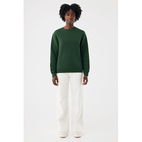 verde bosque Sudadera de cuello redondo de algodón reciclado Torla IQONIQ