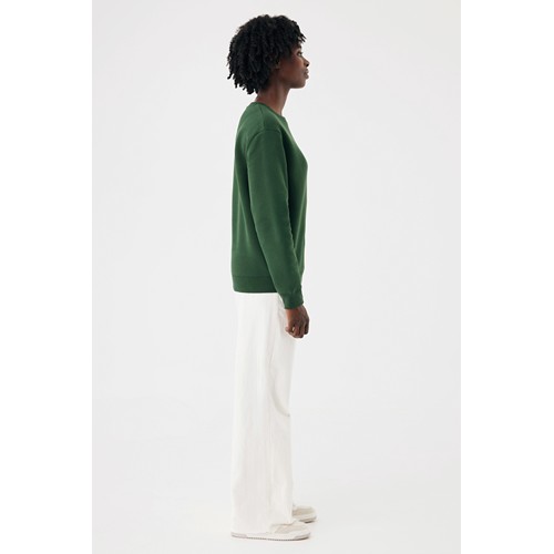 verde bosque Sudadera de cuello redondo de algodón reciclado Torla IQONIQ