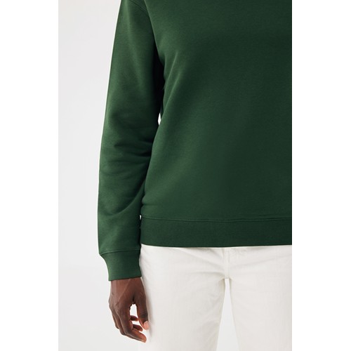 verde bosque Sudadera de cuello redondo de algodón reciclado Torla IQONIQ