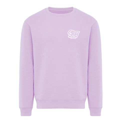 lavanda Sudadera de cuello redondo de algodón reciclado Torla IQONIQ