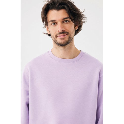 lavanda Sudadera de cuello redondo de algodón reciclado Torla IQONIQ