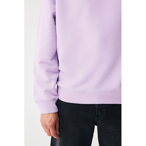 lavanda Sudadera de cuello redondo de algodón reciclado Torla IQONIQ