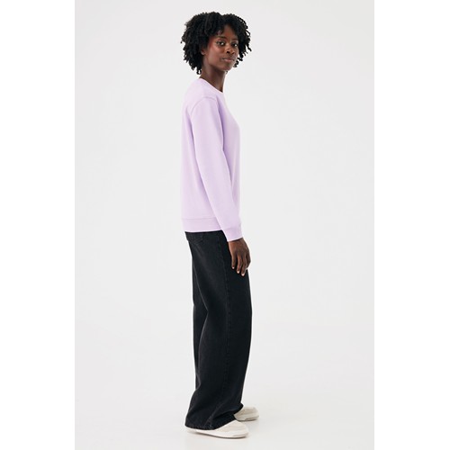 lavanda Sudadera de cuello redondo de algodón reciclado Torla IQONIQ