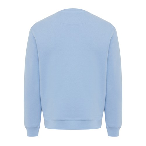 azul celeste Sudadera de cuello redondo de algodón reciclado Torla IQONIQ