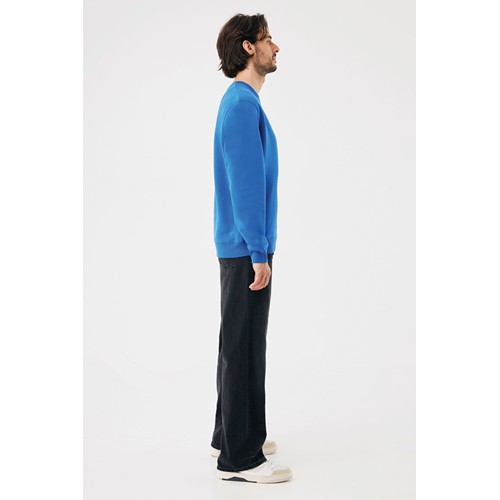 azulón Sudadera de cuello redondo de algodón reciclado Torla IQONIQ