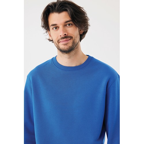 azulón Sudadera de cuello redondo de algodón reciclado Torla IQONIQ