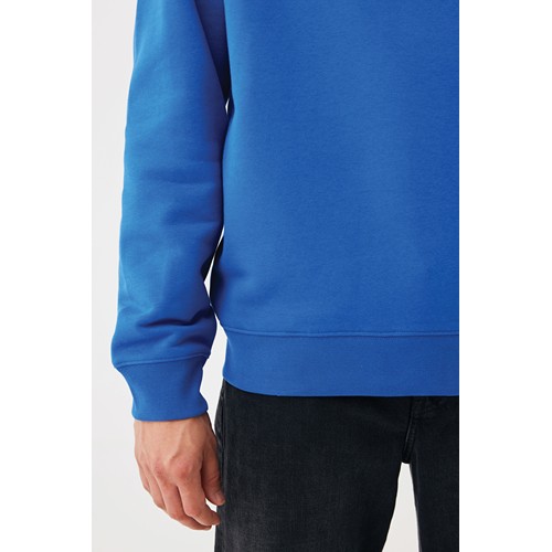 azulón Sudadera de cuello redondo de algodón reciclado Torla IQONIQ