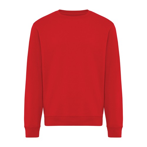 red Sudadera de cuello redondo de algodón reciclado Torla IQONIQ