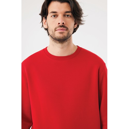 red Sudadera de cuello redondo de algodón reciclado Torla IQONIQ