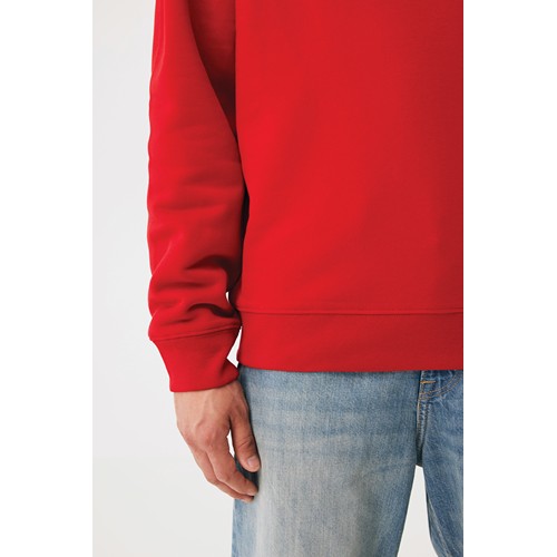 red Sudadera de cuello redondo de algodón reciclado Torla IQONIQ