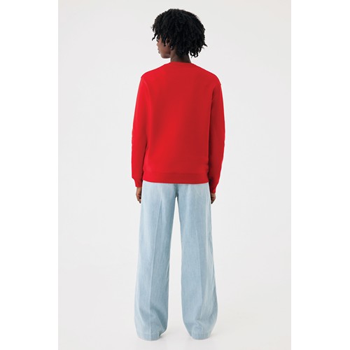 red Sudadera de cuello redondo de algodón reciclado Torla IQONIQ