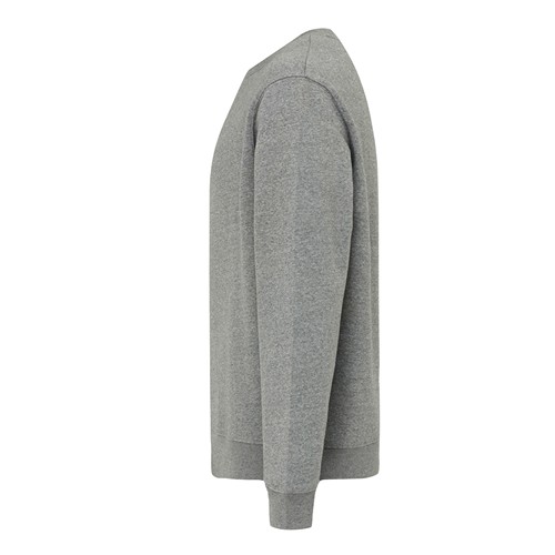 antracita claro moteado Sudadera de cuello redondo de algodón reciclado Torla IQONIQ