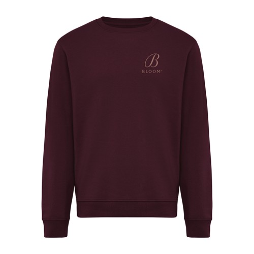 heces de vino Sudadera de cuello redondo de algodón reciclado Torla IQONIQ