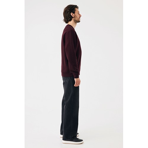 heces de vino Sudadera de cuello redondo de algodón reciclado Torla IQONIQ